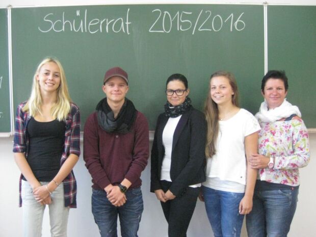 Unser Schülerrat und Vertrauenslehrer