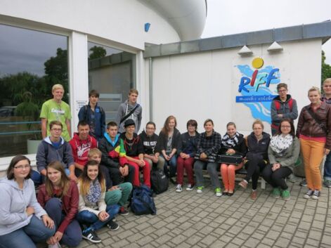 Klasse 10 besucht das Riff